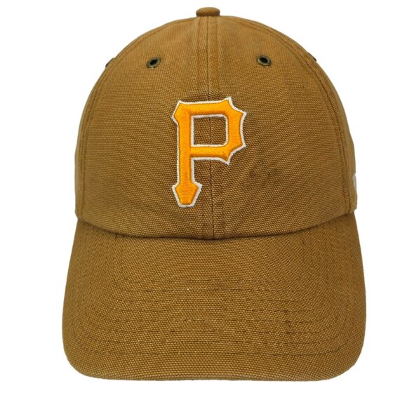 Pittsburgh Pirates Carhartt Baseball Hat Cap Beige '47 Brand OSFA Genuine MLB - Picture 2 of 8